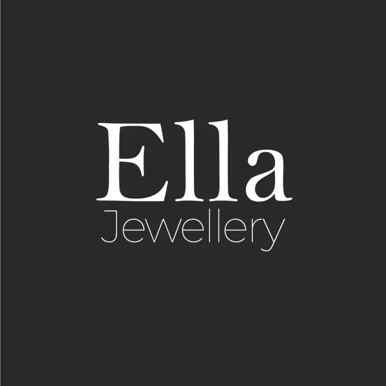 Ella Jewellery Logo - Light Black Background